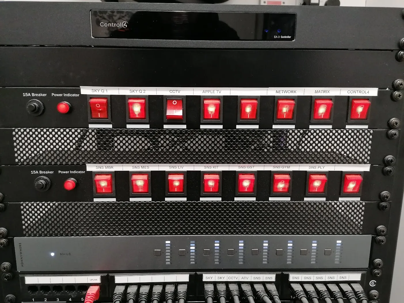 A tidy rack is a happy rack